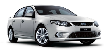 A Ford FG Falcon  - I like the look of Falcons. Nice tough Australian cars