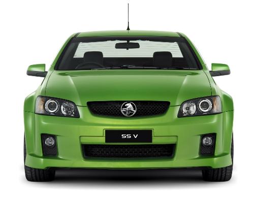 The Holden VE ute - I really love the green colour of these Holdens. Very sexy heh.