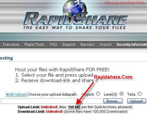 rapidshare premium - a rapidshare premium account rapidshare premium - a rapidshare premium account