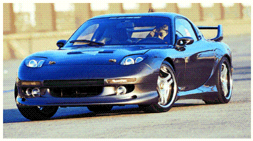 A picture of a Mazda RX7 - a great photo of a Mazda RX7