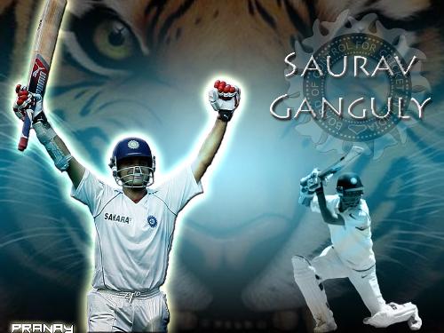 Saurav Ganguly - A wallpaper i created a long time ago as a tribute to saurav ganguly when he retired! Comments are welcome!