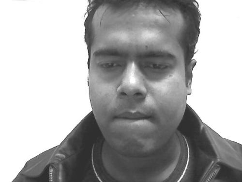 A common man, its me.. - its one of my own pics taken by a webcam . hope u will like it.