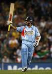 sachin 1 - sachin tendulkar after making a century