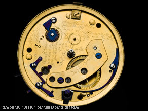 Licoln's Watch  - Interesting it has a secret message inside. Read my article called,'War message found inside Lincoln's watch'. you'll get to read the story on the website link.