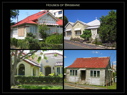 various homes in Brisbane - houses in Brisane, Australia