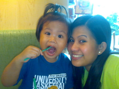my son my son and I :) - we are certified SB lover :) our first date- my bf in real life hehe  love you my son my son ;)