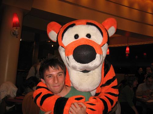 Me and Tigger - This is me and Tigger at disneyland paris