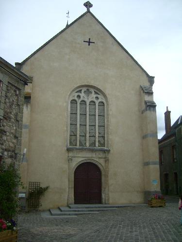 Church - The Exterior of the Church in St Suzannah, France