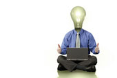 Ideas - Businessman with ideas