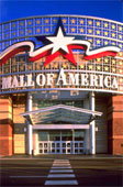 Mall - Colorful entrance to the Mall of America in Bloomington, Minnesota.
