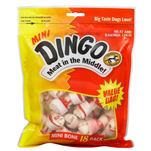 Dingo rawhide  - A bag of dingo rawhide bones