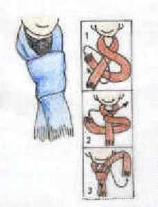 dressing - how to tie a scarf