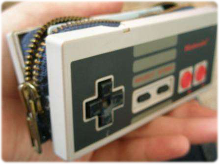 A special gamers wallet - Making a wallet out of an NES control pad