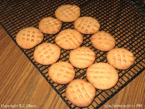 1st batch done - This was the first batch from the oven.