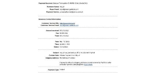 First payment - Got my first payment ever, and was sent to my Paypal..=)