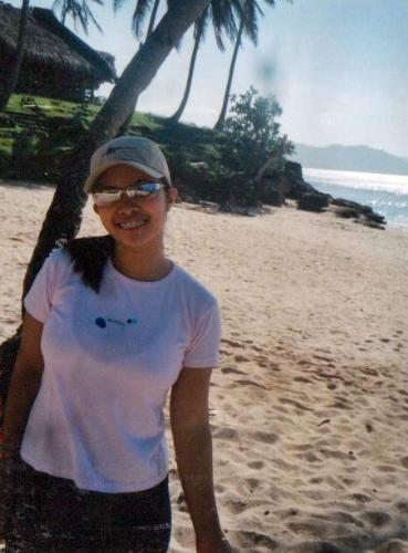 Me and the beach - This was taken four years ago while on vacation in Saud Beach, Pagudpud, Ilocos Norte, Philippines