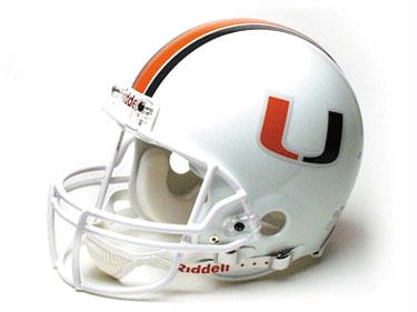 Miami Hurricanes - The helmet of my favorite college football team, the MIAMI HURRICANES!!!