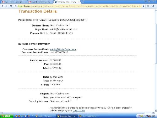 Cashout from a PTC - Cash out again by this ptc. 2.5 dollars
