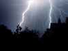 Lightening Storm - Hide under the bed.Or cover you head with the blanket. It is storming. The lighting is flashing. The wind is blowing.The rain is beating against the window. 