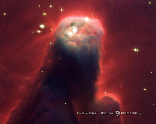 The cone nebula - Reference site Hubblesite.org