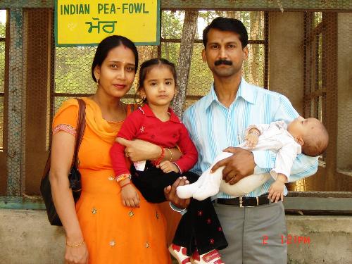 my family - this is my family. visiting deer park