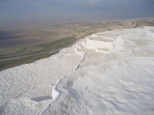 Cotton Castle of Turkey - One of the famous natural phenomenon hot tourist sites in Turkey that could hardly be found in other part of the world. It is really a fascinating scenic site with structures looked like cotton.