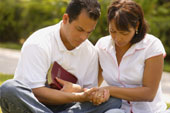 prayer - Couple praying together