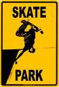 skate park - picture of a a skate border