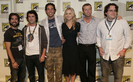 Chuck - The casts and creators of NBC's dramedy, Chuck in Comic Con