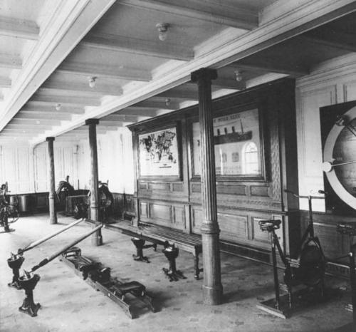 Titanic Gym - The first-class gymnasium aboard the RMS Titanic.