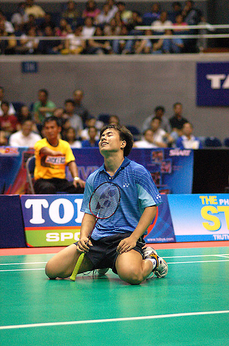 badminton player - kennevic asuncion, a great Filipino badminton player