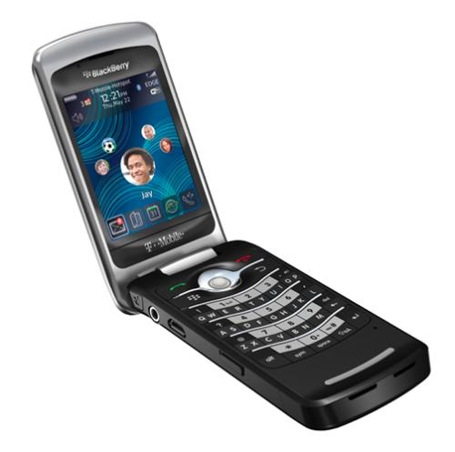 Blackberry pearl 8220 - the new blackberry pearl flip phone from T mobile.