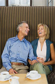 Coffee - Couple enjoying coffee togther
