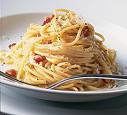 Spaghetti alla carbonara. - Spaghetti alla carbonara: how they should look