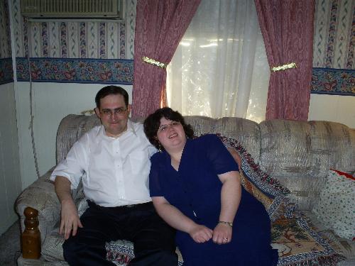 Amanda and Mark - This is my most recent picture of Amanda and Mark. This was taken before church on the morning that Stuart was baptized.