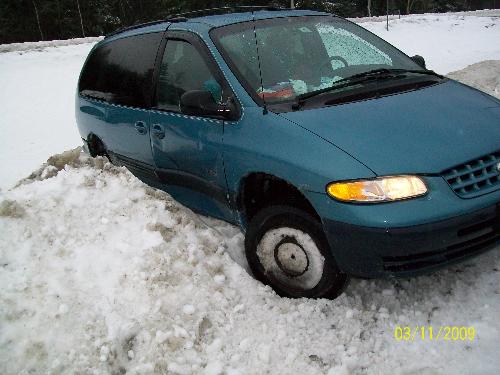 My van - My poor poor van!! :(