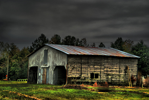 Old Cabin in HDR - I used the HDR effect on this.