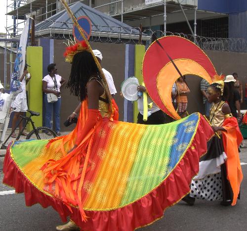Children's Carnival 2009 Trinidad and Tobago - This is a photo taken from the Children's Carnival Competition in Port of Spain,Trinidad, February 2009