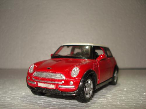 Toy Car - A Toy mini cooper scale model.