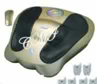 Electro Reflex Energizer (ERE) - Therapeutic massager certified as a Class II Medical Device in Canada (Class I in the US). The ERE utilizes low frequency electrical stimulation via accupressure points in the soles of the feet, to provide relief from pain, tension, soreness and muscle pain. Excellent for carpal tunnel syndrome and neuropathy.