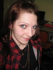 me! - This is me, wearing red plaid.