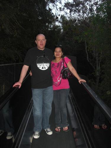 san diego zoo park - going home and so so tired