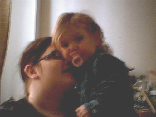 Milanna and Big Sis - Me and my little sister,Milanna.Isn't she cute?