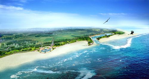 Beihai Yintan - This popular beach stretches more than 16 miles and offers a variety of summer recreation including volleyball, sandcastle building, speedboats, horses and sunbathing.