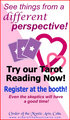 Tarot Reading - This is one of the banners for the Psychic Readings during the Cebu International Immigration and Education Expo on October 8 & 9, 2005. Number 13 is always a lucky number for some. Why? Because the exhibitors doesn't like to get the Booth number 13! So this time it was given for free for the Order of the Mystic Arts, Cebu. How lucky this group is? You'll be the judge (grins). I'm one of the Co-Founders of Order of the Mystic Arts. I'm into divination and paranormal investigation.