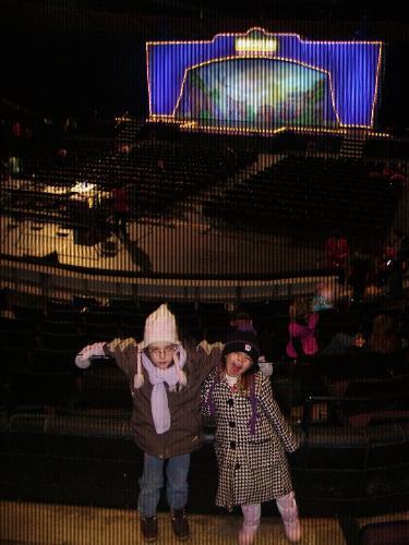 my daughter - my daughter and her friend at sesame street live