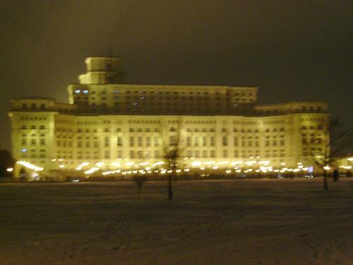 The Palace of Parliament - This is one of my photos i took while i was waiting for time to pass so i could take my girlfriend out for a walk after her exam. This is the second largest building in the world, after the Pentagon.