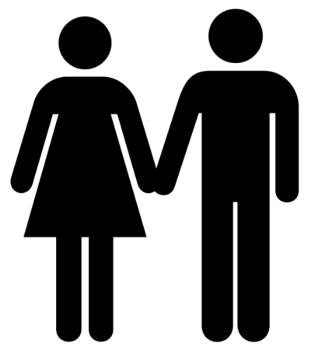 incomplete - man and woman