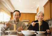 Noodles - Couple Eating Noodles