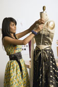 Clothes -  fashion designer in workshop